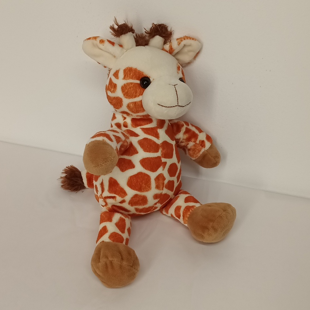 Wild Republic 13" giraffe baby plush 2017 stuffed animal toy doll EUC.
